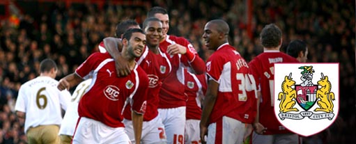 An image of some of the Bristol City players.