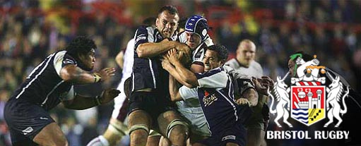 An image of some of the Bristol Rugby players.